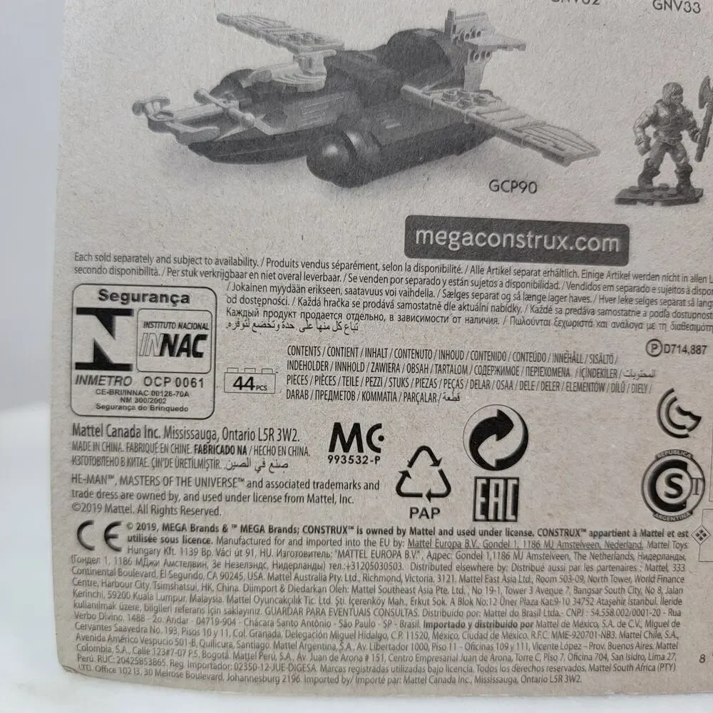 Mega Construx Masters Of The Universe He-Man vs Beast Man NEW MOTU BLOKS LEGO
